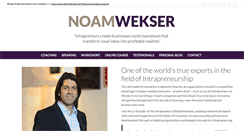 Desktop Screenshot of noamwekser.com